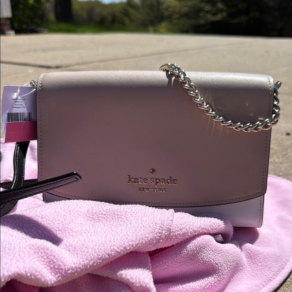 Kate Spade Beige Crossbody Bag